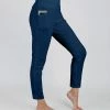 Lily | Navy Pocket Leggings - Plus