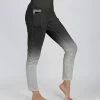 Lily | Black & White Ombré Pocket High-Waist Leggings - Women & Plus