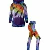Lily | Purple Tie-Dye Hoodie & Leggings - Women & Plus