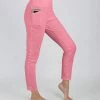 Lily | Light Pink High-Waist Pocket Leggings - Plus