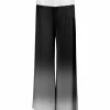 Lily | Black & White Ombré Wide-Band Palazzo Pants - Women