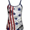 Lily | Red & Blue Stars & Stripes Camisole - Women