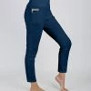 Lily | Navy Pocket High-Waist Leggings - Women & Plus