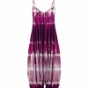 Lily | Pink & Mauve Tie-Dye Sleeveless Harem Jumpsuit - Women