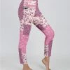Lily | Rose & Mauve Paisley Patchwork High-Waist Pocket Leggings - Women