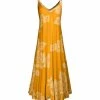 Lily | Yellow Floral V-Neck Sleeveless Maxi Dress - Plus