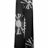 Lily | Black & Gray Tie-Dye Wide-Band Palazzo Pants - Women