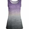 Lily | Purple & Gray Ombré Tank - Women
