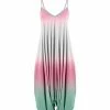 Lily | Pink & Mint Ombré Sleeveless Harem Jumpsuit - Women