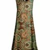 Lily | Brown & Turquoise Paisley Sleeveless Shift Dress - Women & Plus