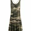 Lily | Olive & Green Camo Sleeveless Strappy Dress - Women & Plus