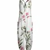 Lily | Olive & Pink Floral Pocket Racerback Jumpsuit - Women