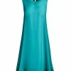 Lily | Turquoise Sleeveless Shift Dress - Plus