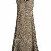 Lily | Beige & Brown Leopard Sleeveless Shift Dress - Women & Plus