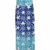 Lily | Blue & Aqua Ombré Floral Shirred-Waist Maxi Skirt - Women