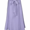 Lily | Light Lavender Tie-Waist Skirt - Women