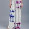 Lily | Purple & Blue Tie-Dye Palazzo Pants - Women